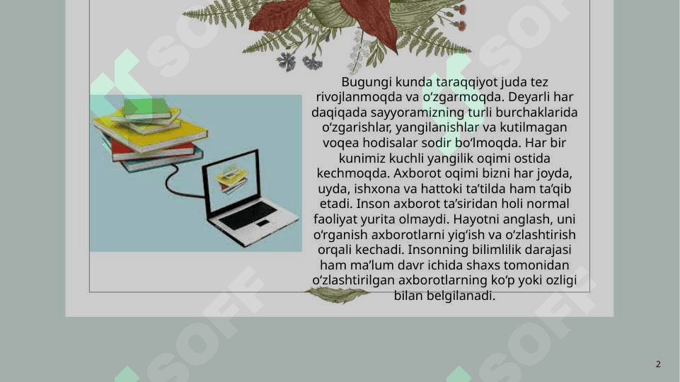 Masofaviy oʻqitishni tashkil etish 2