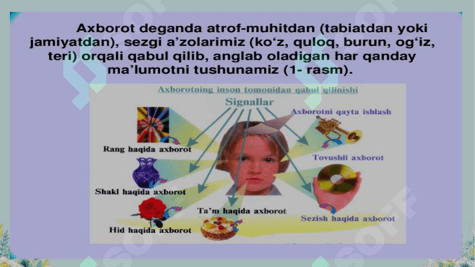 Axborotni jamiyatda tutgan oʻrni va ahamiyati. 5