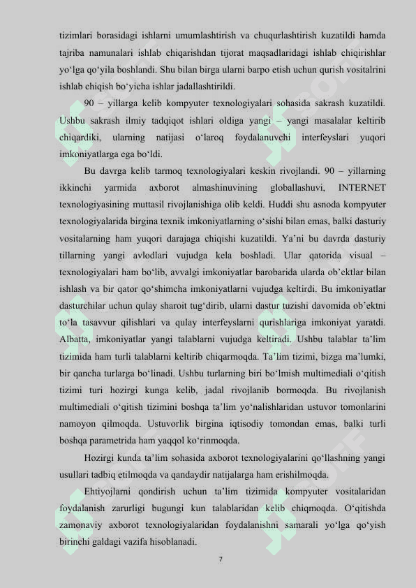 Photoshop dasturi haqida 7