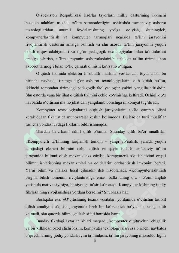 Photoshop dasturi haqida 8