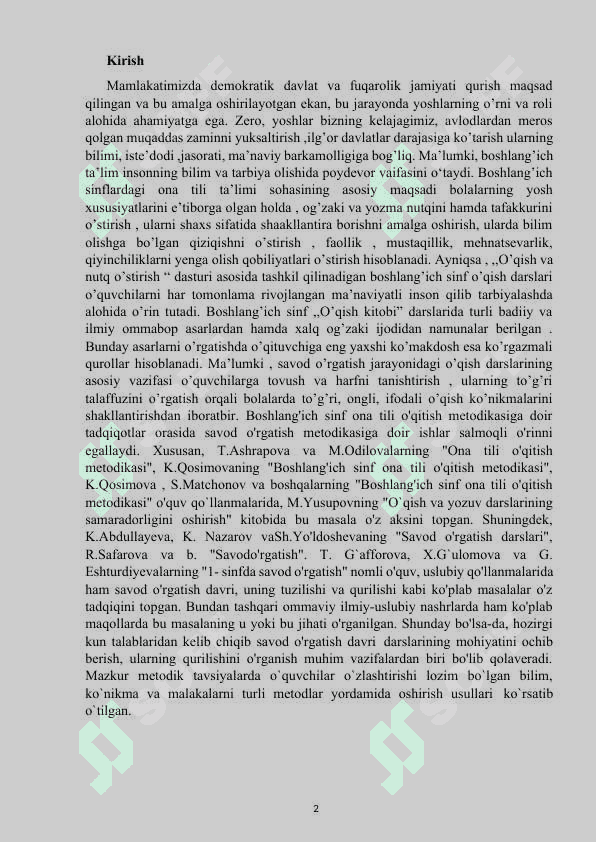“harf birikmasi” mavzusini o‘rgatish 2