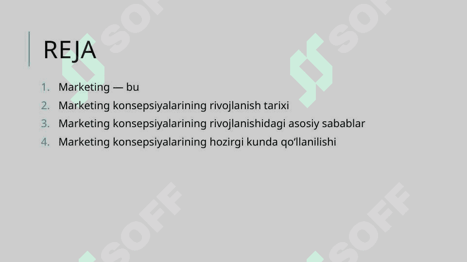 MARKETING KONSEPSIYASI VA EVOLYUTSIYASI 2