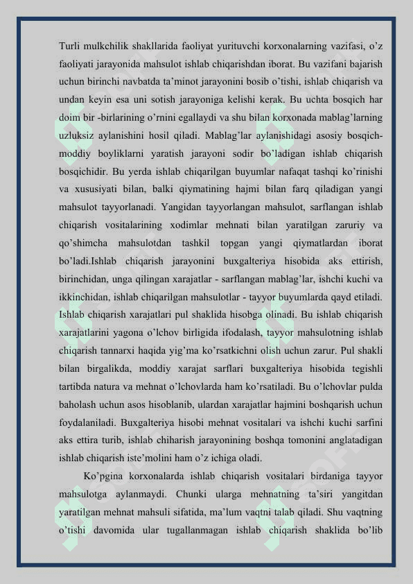 XOʻJALIK MABLAGʻLARI VA ULARNING KELIB CHIQISH MANBALARI TASNIFI 3