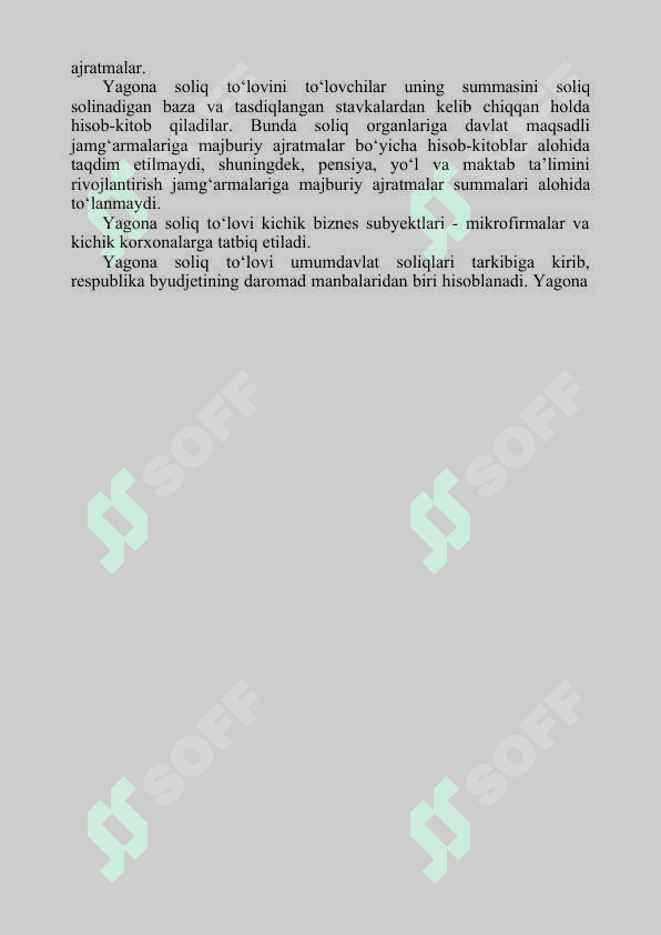 Mikrofirma va   kichik korxonalar uchun yagona soliq to‘lovi 3