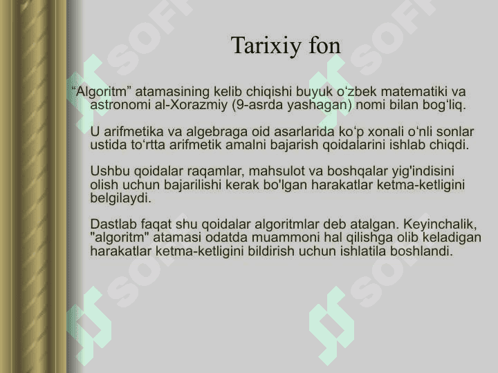 Algoritmlar va ularning tahlili 3