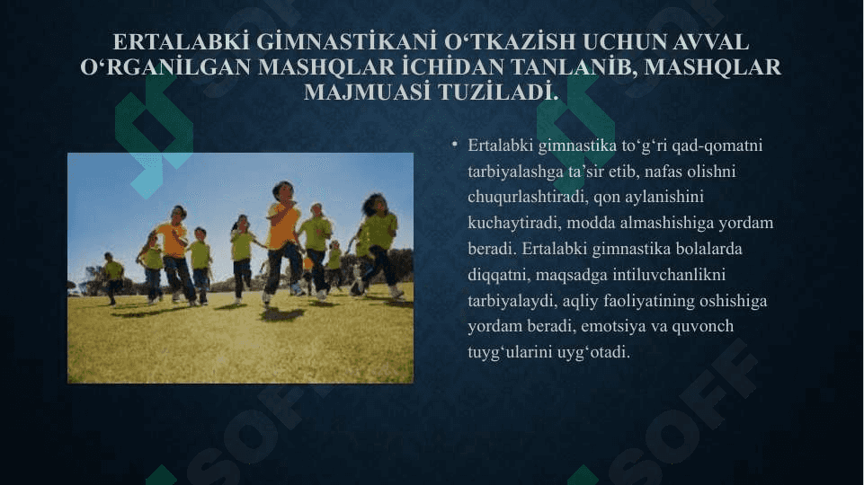 MAKTABGACHA TALIMGA JISMONIY TARBIYA METODIKASINI TADBIQ QILISH 3