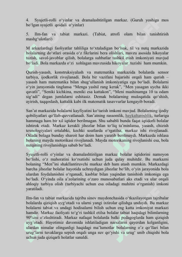 Ilk qadam” davlat o‘quv dasturida bolalar nutqini o‘stirish mazmuni 3