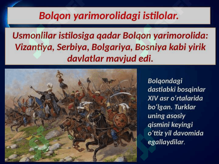 Usmoniylar imperiyasi tashkil topishi 4