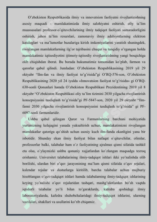 Kreativ yondashuv asosida nazariy-amaliy mashg’ulotlar uchun didaktik ishlanmalar tayyorlash 3