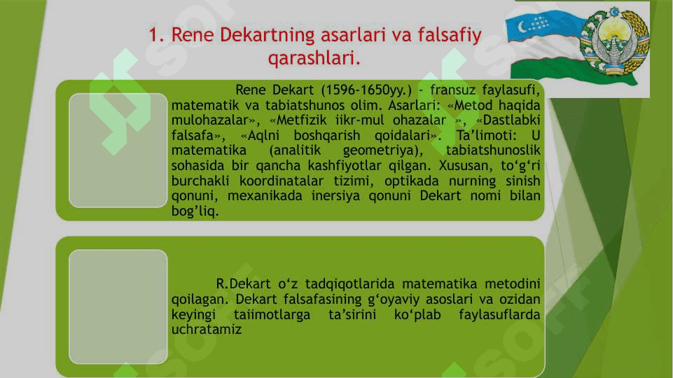 Rene Dekartning falsafiy qarashlari va Yevropa ilm faniga ta’siri 3