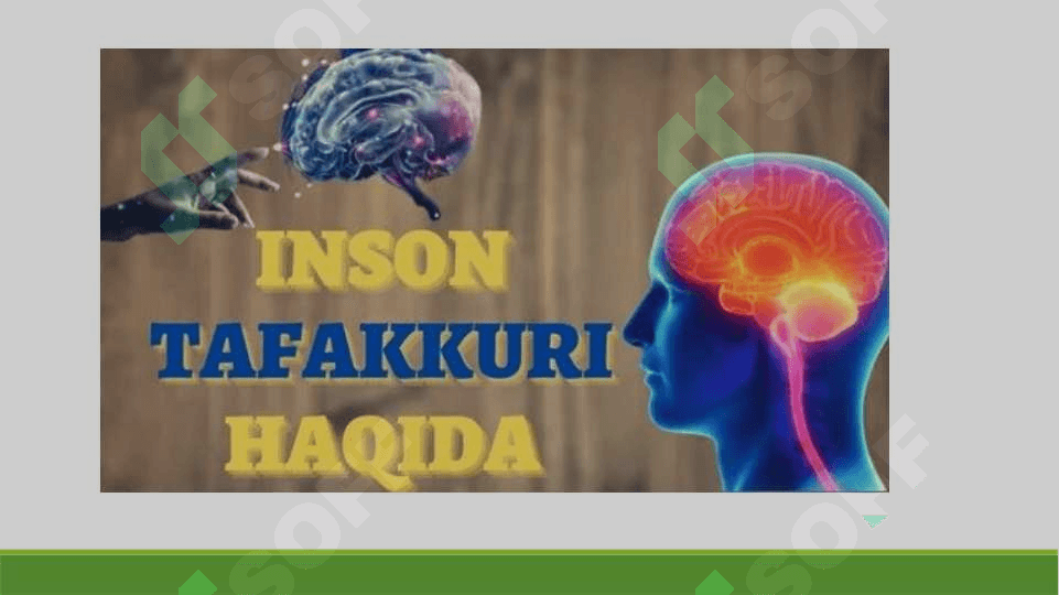 Tafakkur va ong 2