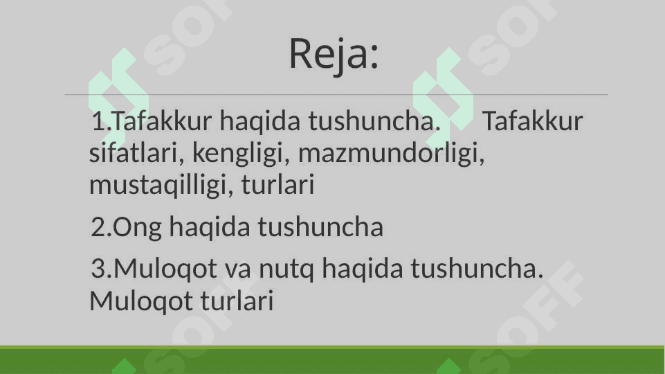 Tafakkur va ong 3