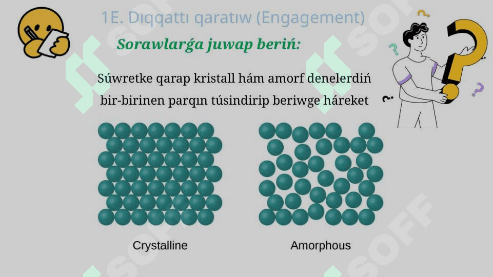 Kristall hám amorf deneler_5E 4