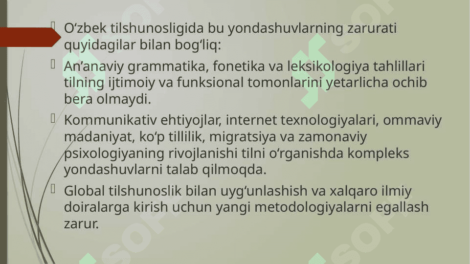 O’ZBEK TILSHUNOSLIGIDA YANGI LINGVISTIK PARADIGMALAR 4