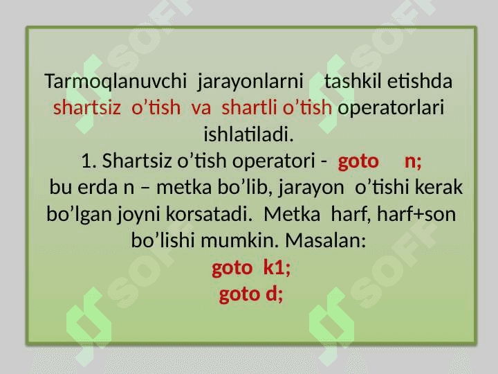 If va if … else operatori. ?.. Shart amal. 4