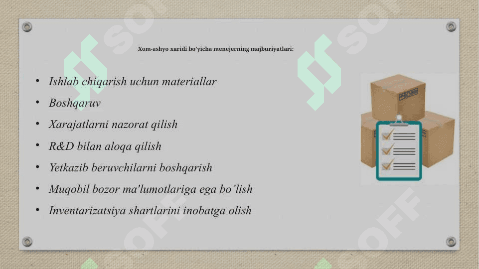 Tashkilot Bo‘limlari va Madaniyati 6