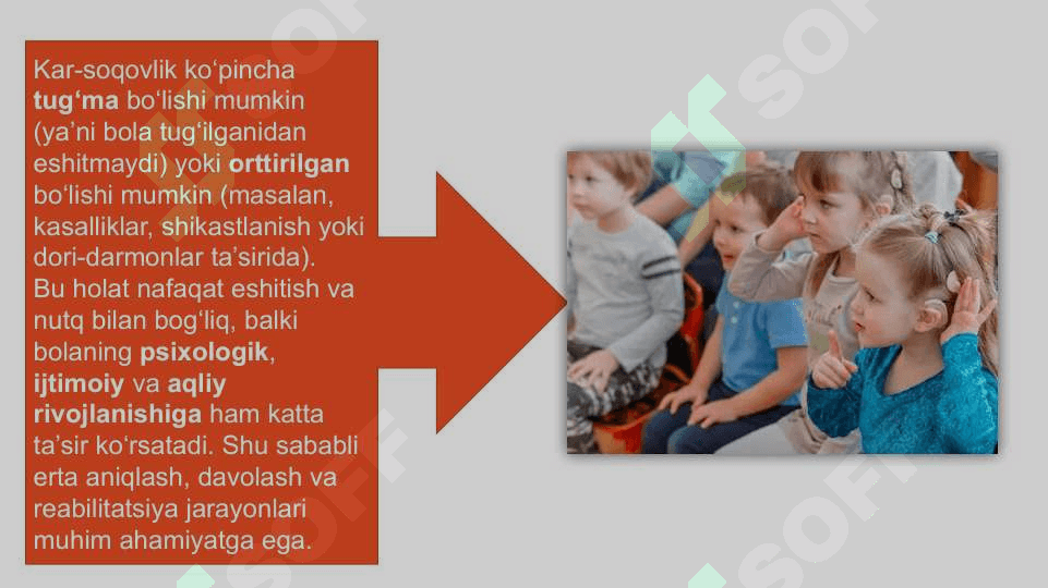 Bolalik yoshdagi kar soqovlik va karlik 6