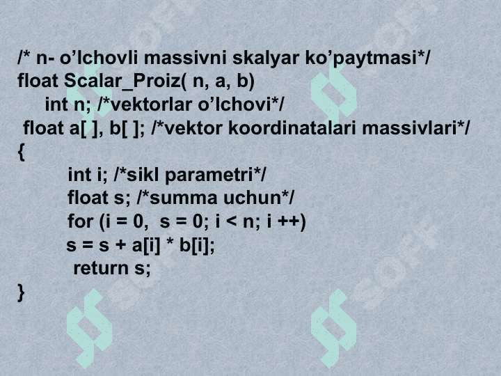 Функциялар билан ишлашга доир мисоллар. 5