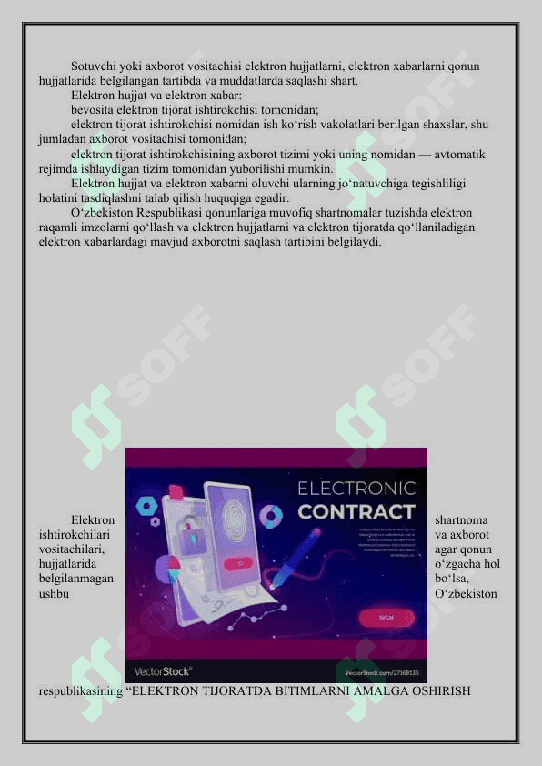 Elektron shartnomalar tuzishda foydalaniladigan  kriptografik protokollar 3
