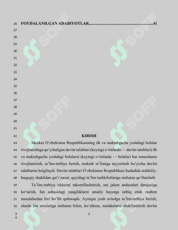 Bog‘chada psixologik muhitni ta’minlash 2
