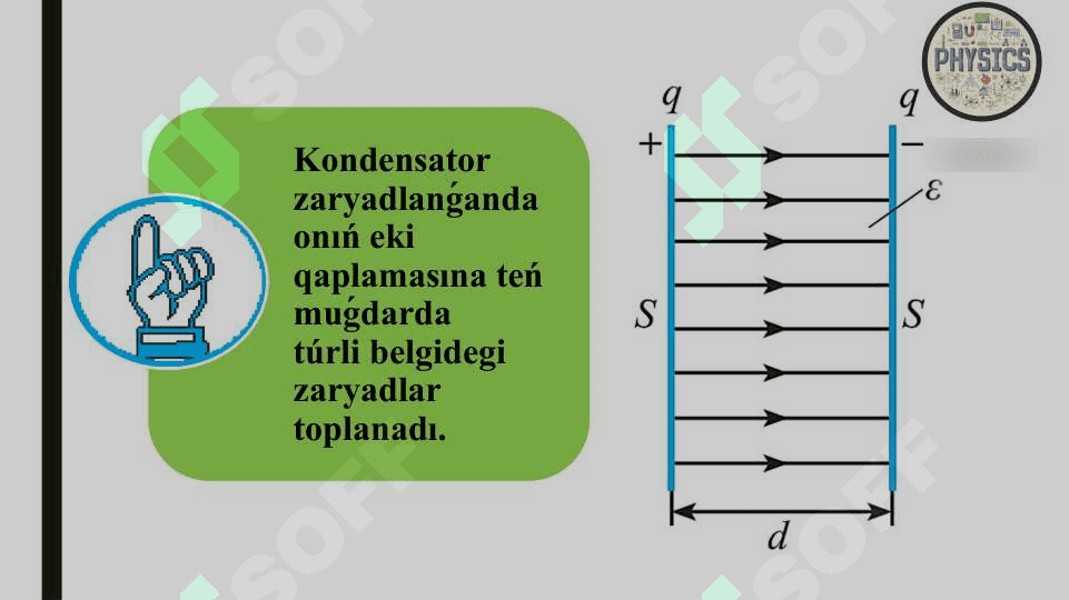 Elektr sıyımlıǵı. Kondensatorlar_5E 7