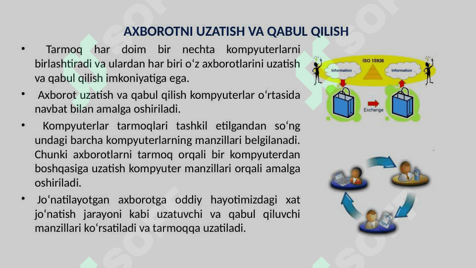 Ma’lumotlarni  tarmoqli qayta ishlash texnologiyalari. Internetda qidiruv tizimlaridan samarali foydalanish 7