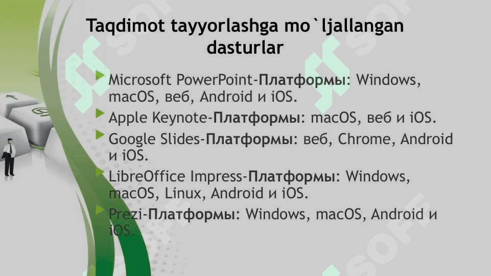 TAQDIMOTLARNI TAYYORLASH TEXNOLOGIYALARI 8