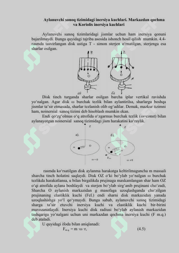 АBSOLYUT QАTTIQ JISMNING АYLАNMА HАRАKАT DINАMIKАSI 4