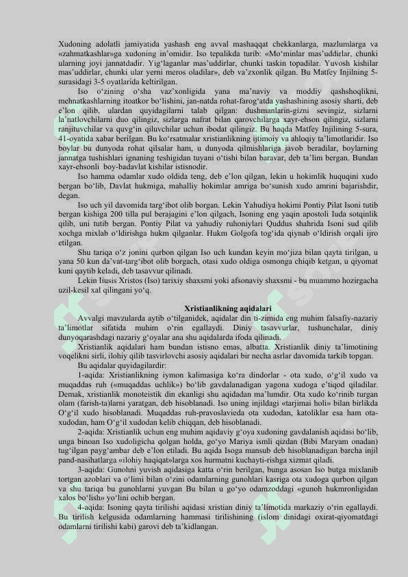 Markaziy Osiyoda yahudiylik, buddaviylik va xristianlikning kirib kelishi 6
