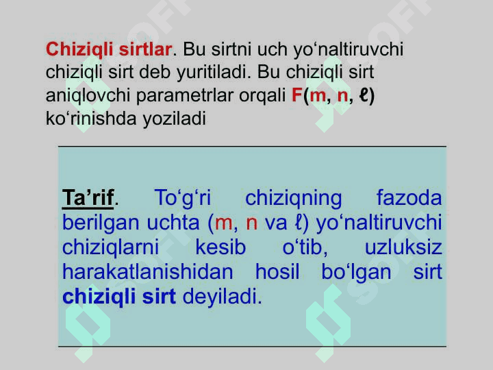 ChIZIQLI VA VINT SIRTLAR 2