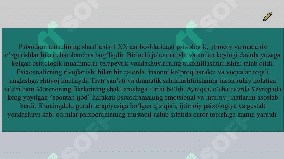 Psixologik konsultatsiyada psixodrama slayd 7