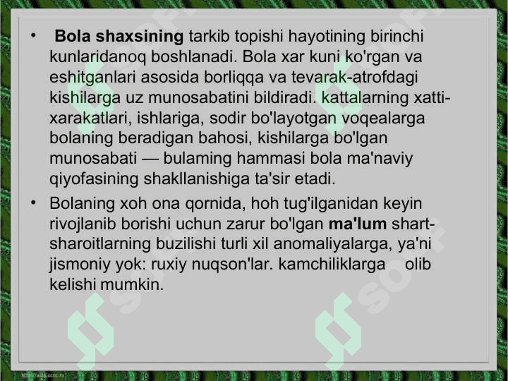 Aqli zaif bolalar bilan ishlash..ppt 5