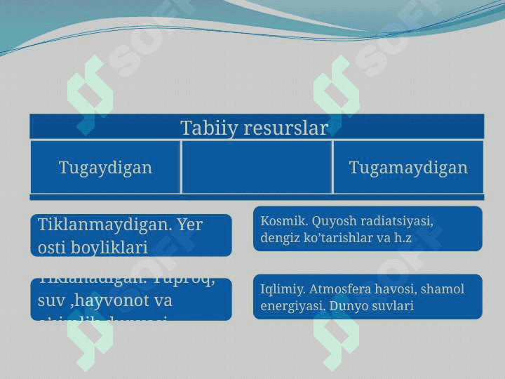 ATROF-MUHIT VA TABIIY RESURSLAR IQTISODIYOTI 8
