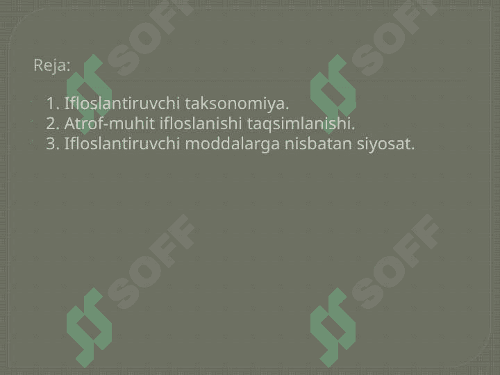 Ifloslanishni boshqarish iqtisodiyoti: umumiy nuqtai nazar. 2