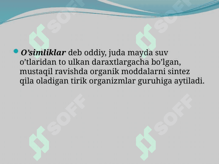 Biologik resurslar va alohida muhofaza qilinadigan hududlar. 6