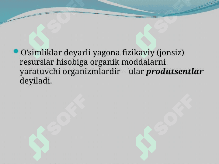 Biologik resurslar va alohida muhofaza qilinadigan hududlar. 7
