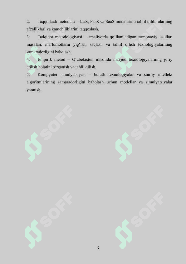 BIG DATA BULUTLI TEXNOLOGIYALAR 5
