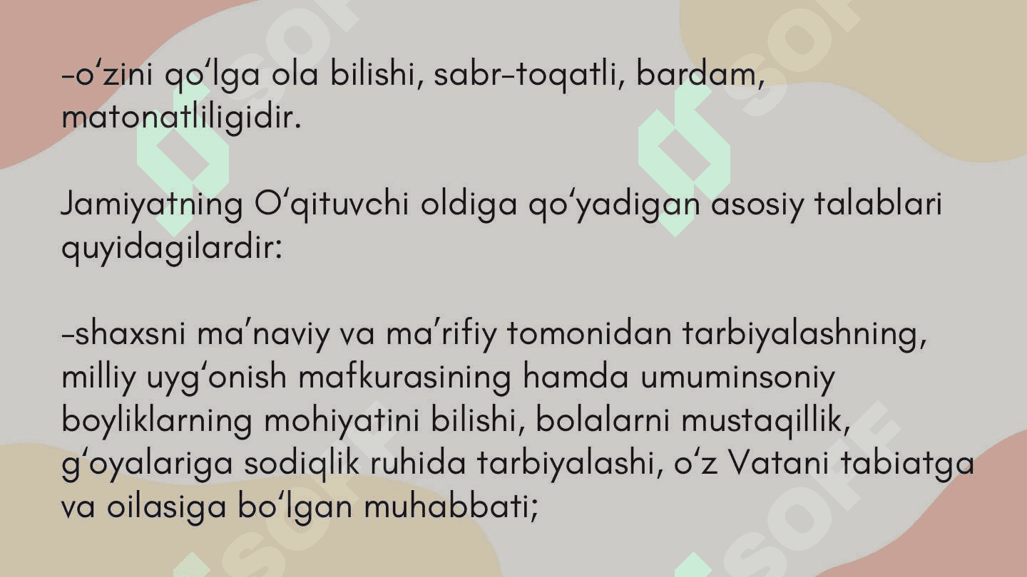 Oʻqituvchi psixologiyasi 7