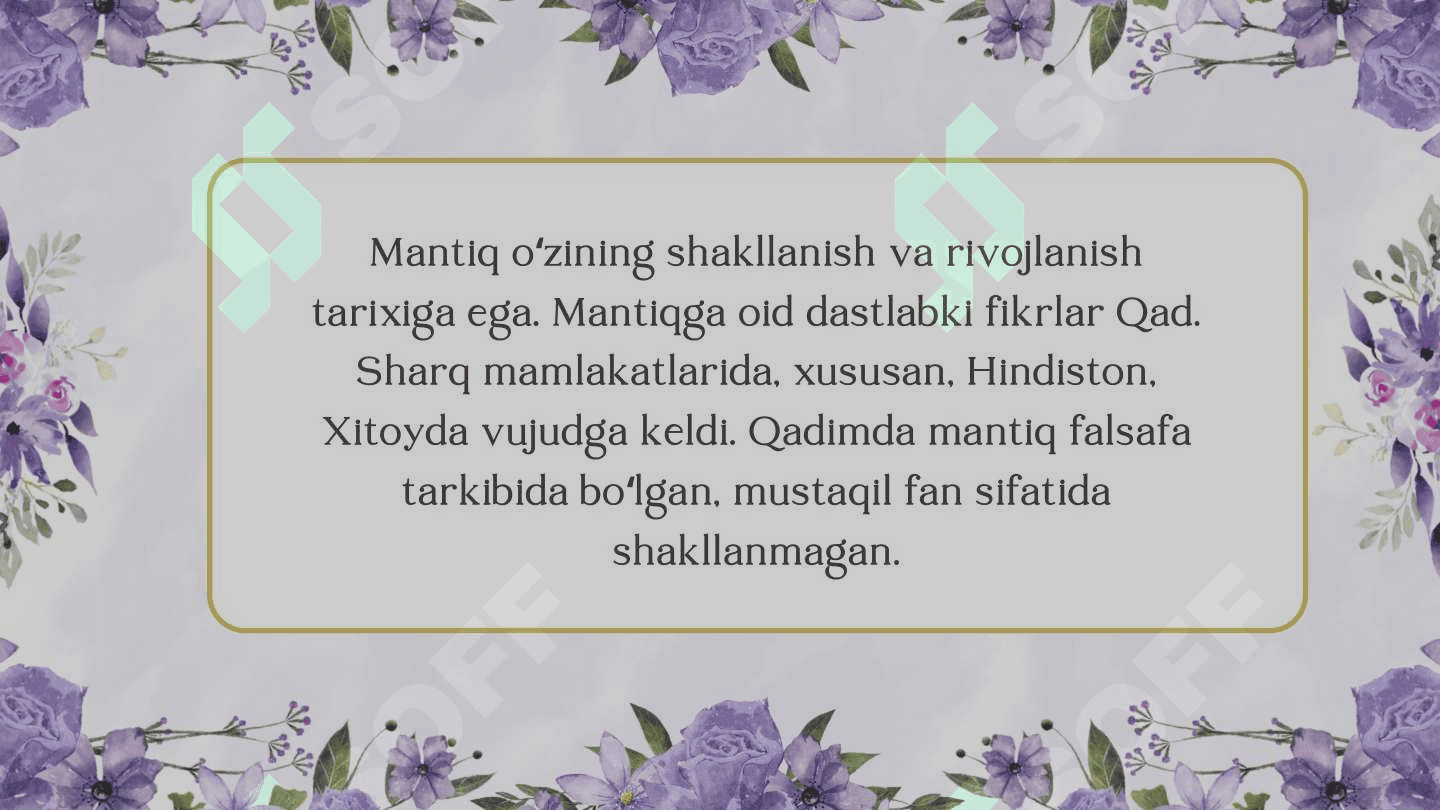 Mantiq ( falsafa ) 5