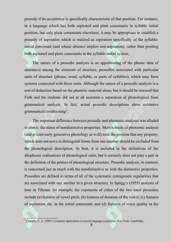 ANALYSIS OF H. SWEET METHOD: OBJECTIVES, FUNCTIONS AND PRINCIPLES 8