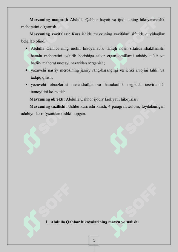 Abdulla Qahhor satirik hikoyalar ustasi 5