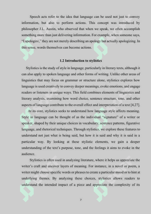 PRAGMATICS AND STYLISTICS 7