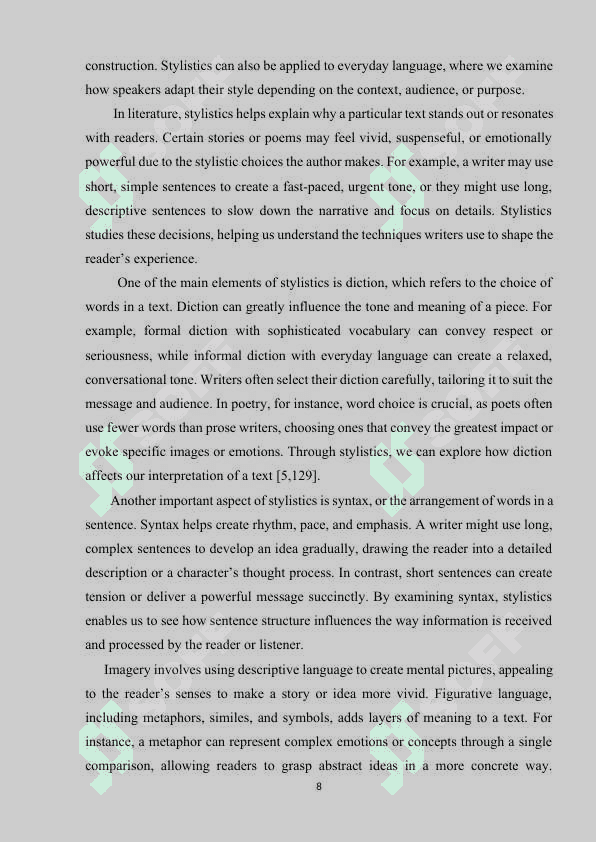 PRAGMATICS AND STYLISTICS 8