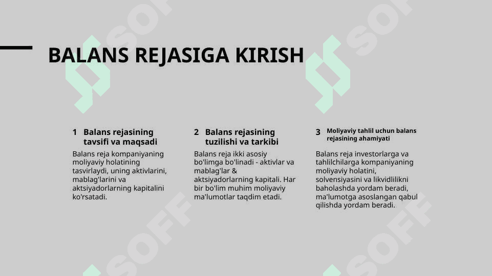 Buxgalteriya balansi 2