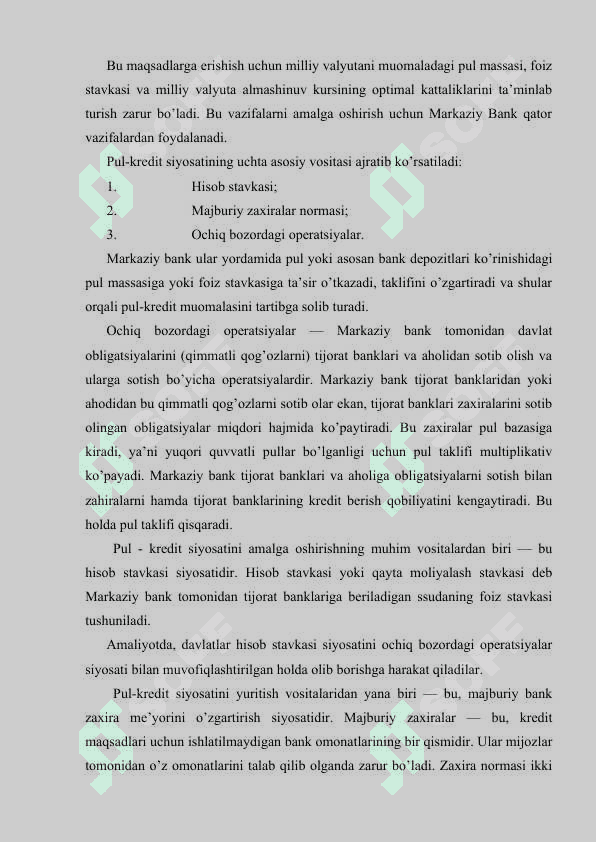 Pul-kredit siyosati 7
