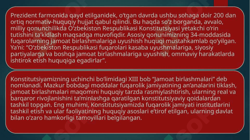 Fuqarolik jamiyati institutlari yuksalish bosqichida 5