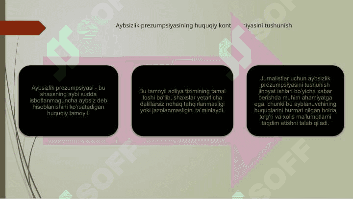Aybsizlik Prezumpsiyasi Huquqning Asosiy Printsipi 4