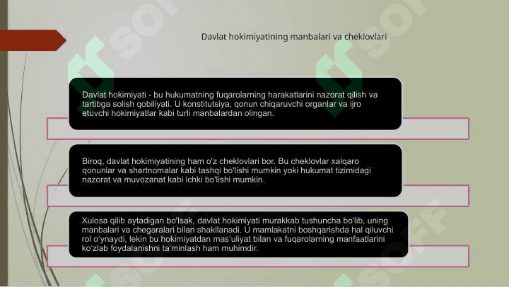 Davlat hokimiyati hukumat tomonidan fuqarolik 3