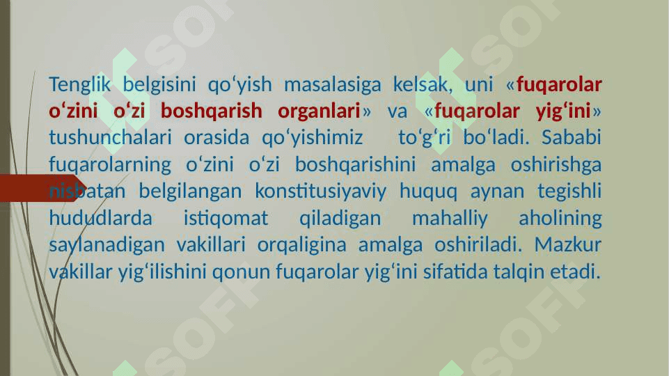O‘zini o‘zi boshqarish organlarinining 6