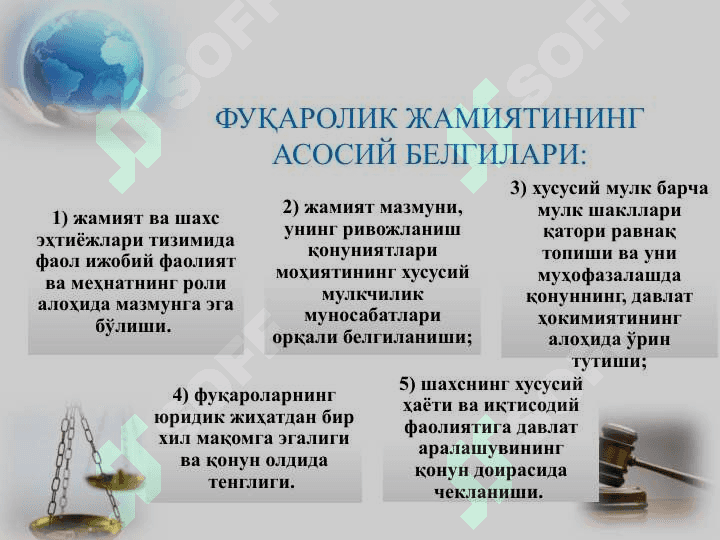 Давлат ва ҳуқуқнинг ривожланиши 4